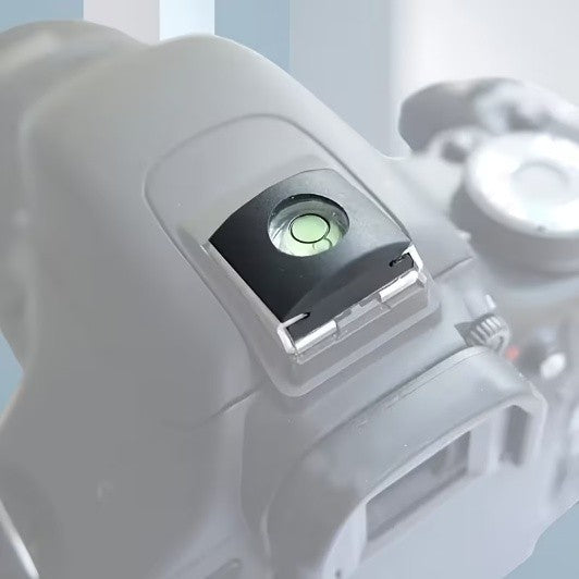Camera Hot Shoe Spirit Level – Bubble Level for Straight Photos