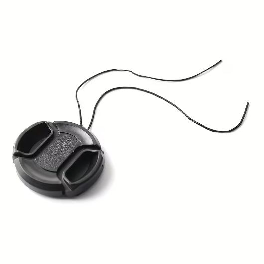 Camera Lens Cap with Safety Tether – Anti-Lost Protective Lens Cover